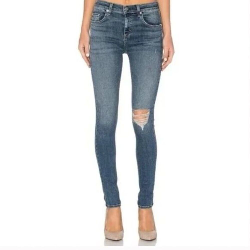 rag & bone 10 inch skinny jeans in ward size 25